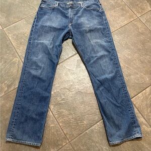 Polo Ralph Lauren Mens Classic Fit Denim Blue Jeans 38x34